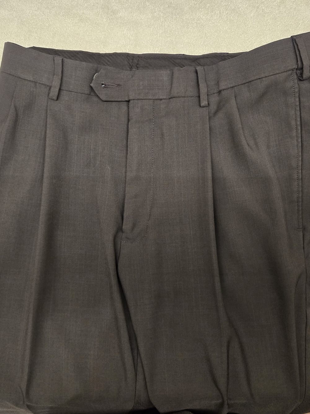 Haggar Eclo Stria Pleated Front Men's Dress Pants